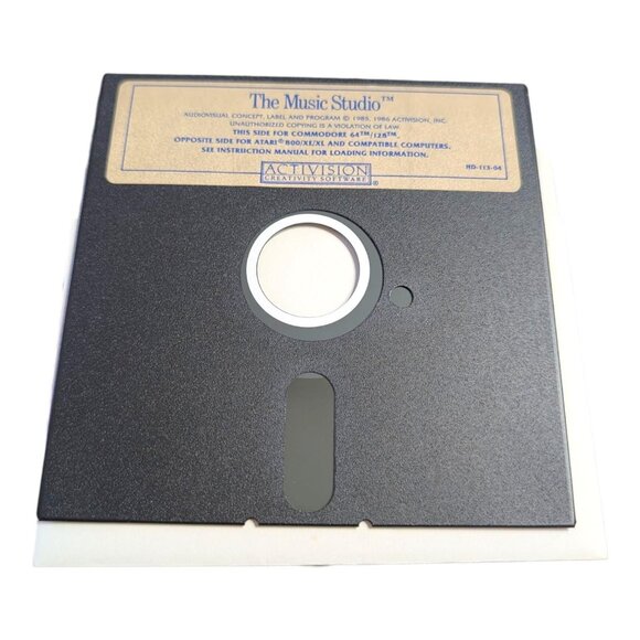 C64 5.25" Floppy Disk Lot (6 Disks) Epyx Destroyer Jack Nicklaus Spinnaker Vtg - Picture 7 of 9